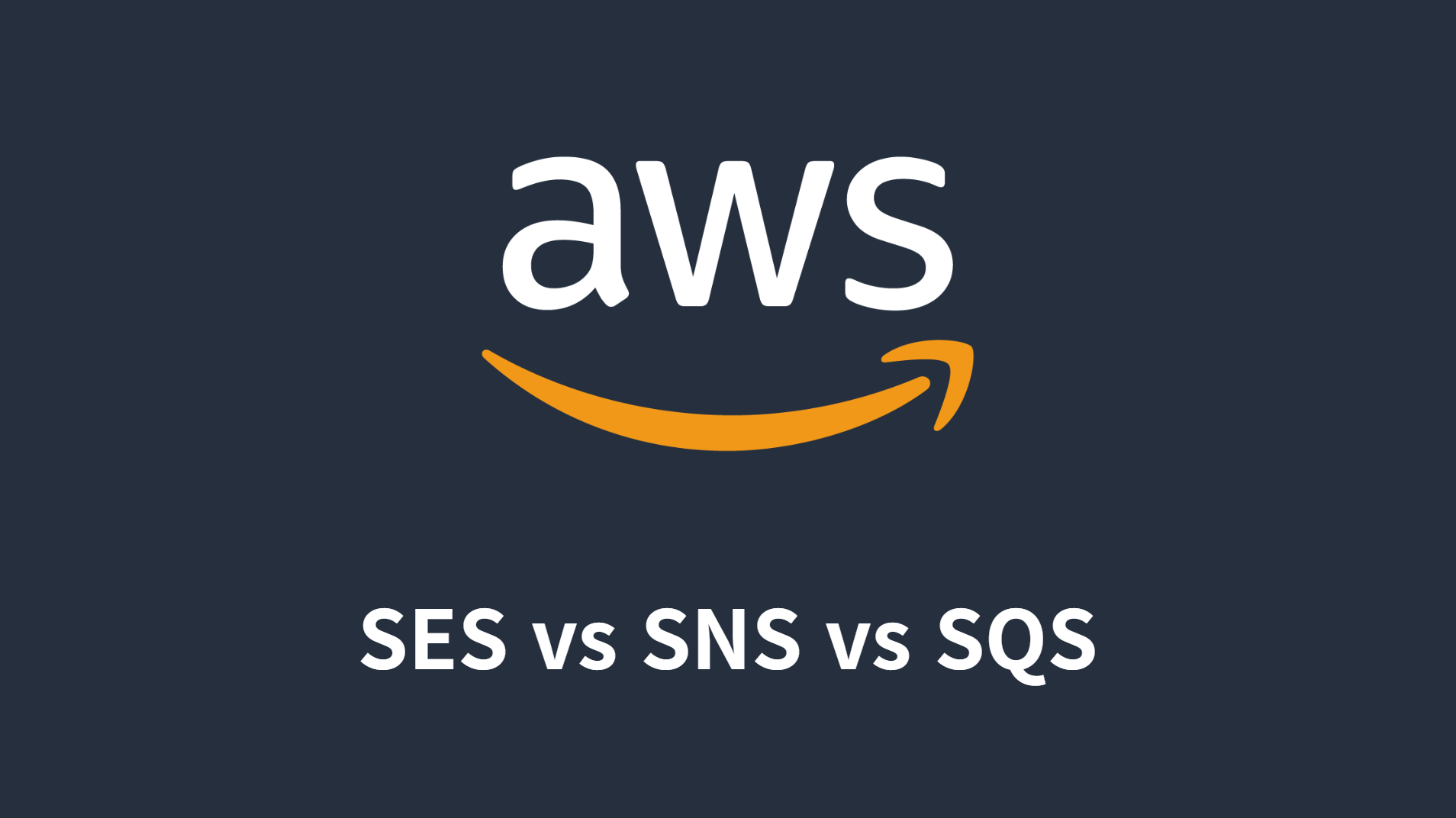 [AWS] SES, SNS, SQS 비교