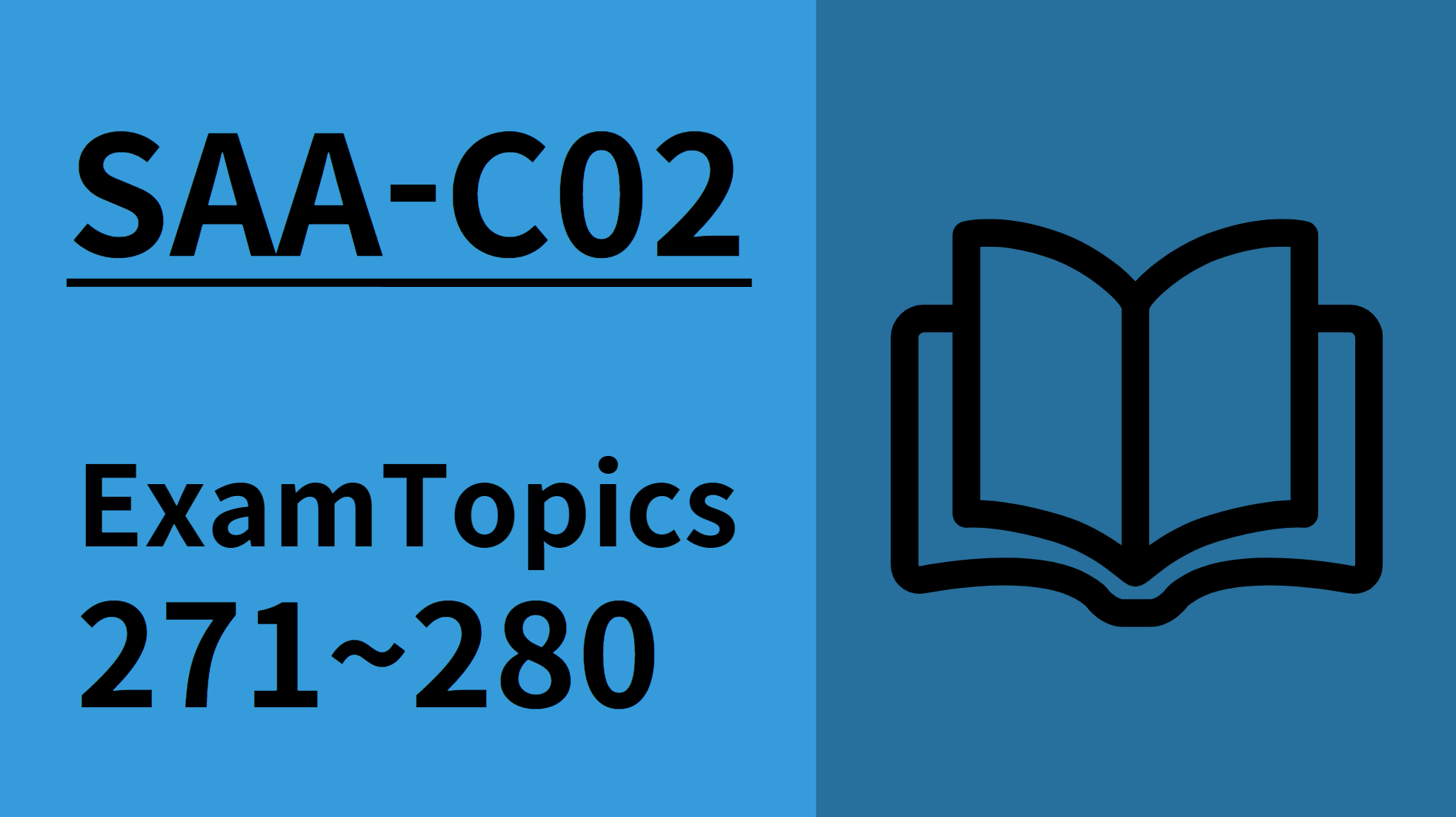 [AWS-SAA] Examtopics 271~280