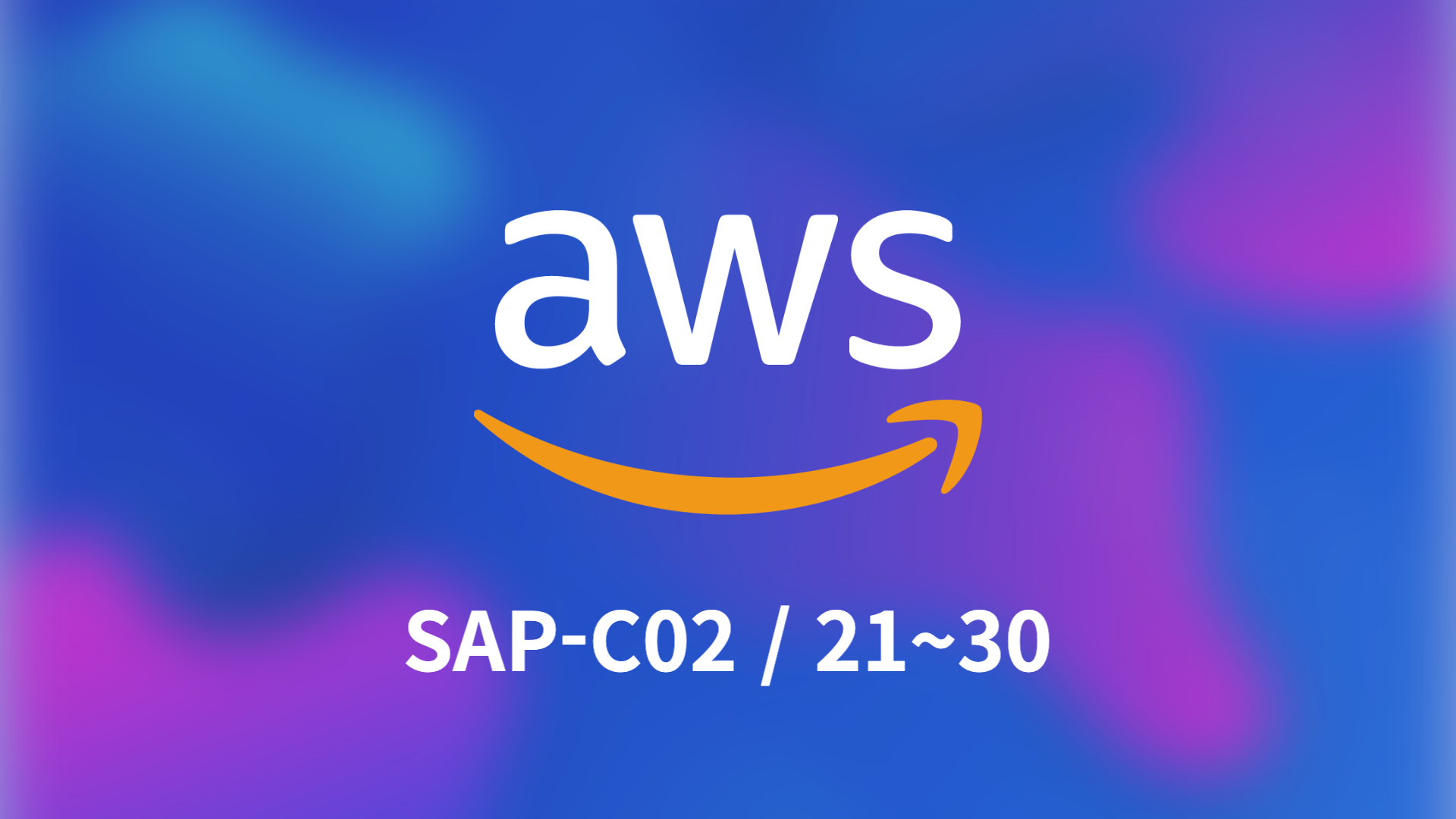 [AWS] SAP-C02 ExamTopics 21~30